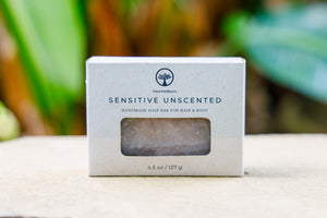 Sensitive Unscented Soap Bar